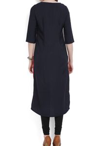 W   Color Block Kurti