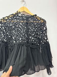 Black Party Korean Top