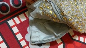 Grey Heavy Lehenga for shadi season