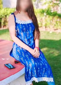 blue pure cute kurti