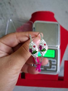 Baby Pure Silver Bangles
