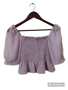 Levender Cute Ruffle Top (Women&#39;s)