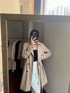 LIST TAN Beige Trench Coat