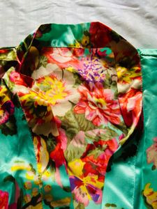 New Beautiful Silk Coat Free Size