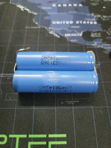 Rechargeable Li Ion Battery 18650 LG