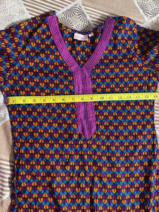 Colorful Printed Kurta