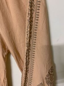 Golden Ethnic Palazzo