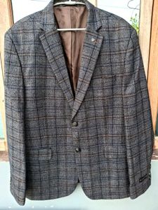 Stylish Plaid Blazer