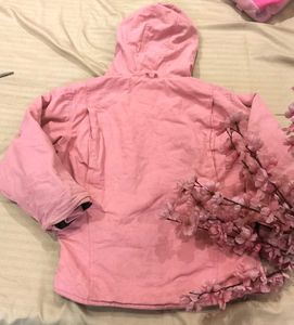 Pink Hooded Jacket