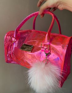 Hamster London Holographic Duffle Bag
