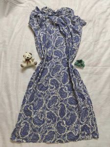 🆕 Cotton Floral ,Short Dress