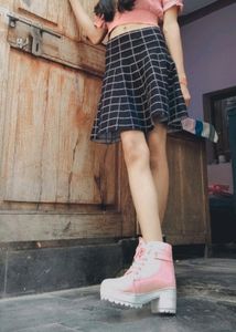 Pink Boot For Womens