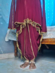 Maroon Gown &amp; suit