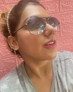 Unisex Bollywood style Aviator Doubleshade Sunglas