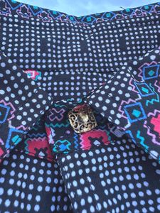 Patterned Short Sleeve Shirt