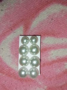 Pearl Stud Earrings