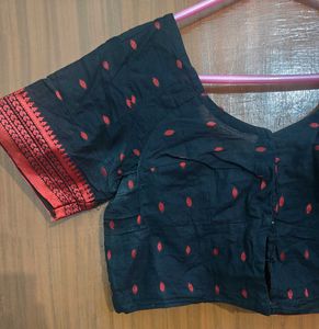 Black-Red Blouse