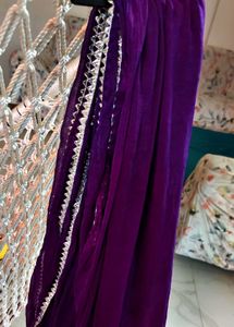 Purple Dupatta