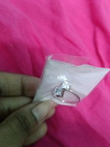 White Stone Ring