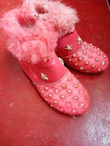 Shoe Peach Colour