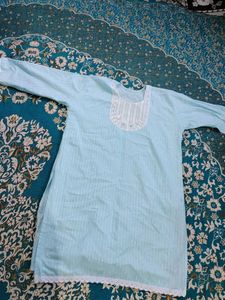 Elegant Light Blue Kurta