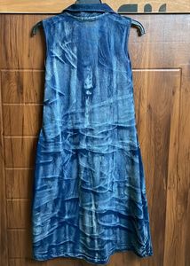 AND Demin Dress.         ~ A Symmetrical Sleeveles