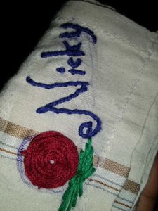 Customize Handmade Embroidery Rumal