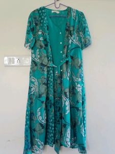 Blue Floral Dress