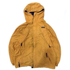 Patagonia Yellow Hooded Jacket