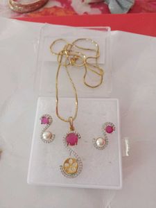 10 Necklaces And 9 Sets Of Ear Rings