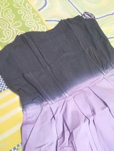 Ombre Fit &amp; Flare Midi Dress