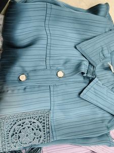 Chic Black Fringe Shirt