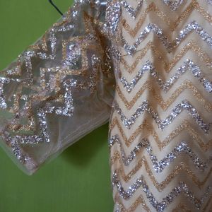 SHIMMER kurti For Lehenga/gharara/sharara