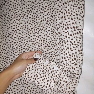 SHEIN Love Print Blouse - Size M