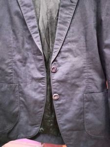 Classic Navy Blue Blazer