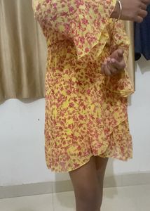 Beautiful Flared Mini Dress 🫶🏼