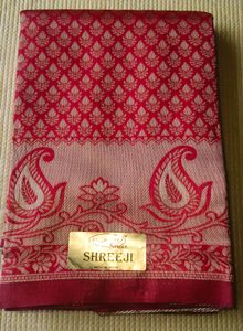 Banarasi Silk Floral Traditional Saree
