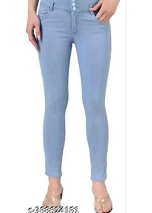 Stylish White Skinny Fit Jeans for Women