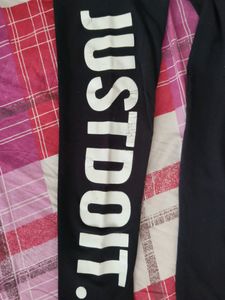 Black Athletic Full Length Tights
