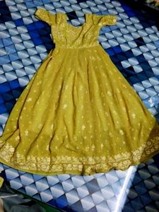 New Anarkali With Shawl💚💚💚