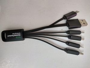 5 In 1 Multi Charging USB Cable New