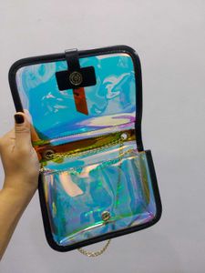 Miniso Holographic Sling Bag