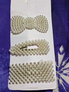 White Hair Pin