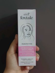 Foxtale Pearlfection Oil balancing Moisturizer