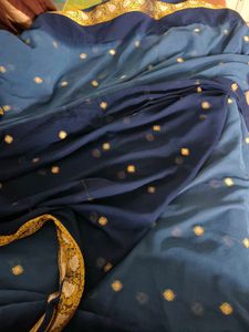 Elegant Blue Saree