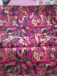 Zari Saree Pink In Color