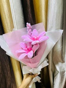 Pink Artificial Flower Bouquet