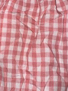 Gingham Strapless Dress