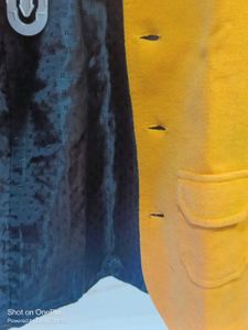 Boys Yellow Embroidered Jacket