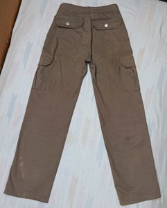 Beige Cargo Pants